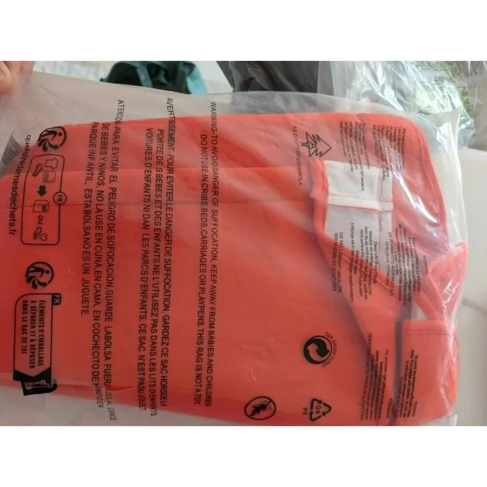 Construction Traffic Cone Costume Kids One Size Halloween Orange Novelty